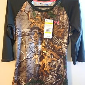 Under Armour Camo Top, Medium